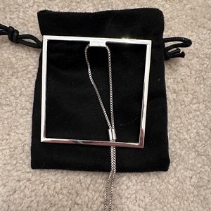 Jenny Bird Nora Bangle Bracelet in Silver